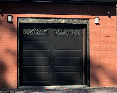 Iron Ornamental Garage Doors
