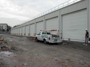 Steel Warehouse Overhead Doors in College Point Queens
