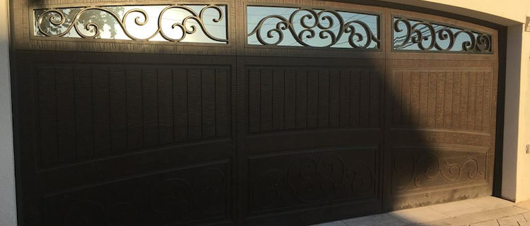 ornamental iron garage doors