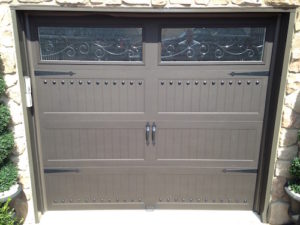 Heartland Village Wrought Iron Garage Doors