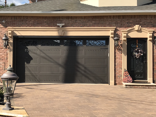 Staten Island Ornamental Scorrimento Garage Door Design